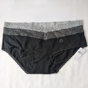 Aerie Real Soft Stretch Boybrief Undies Grey